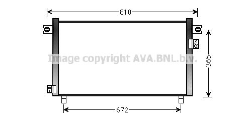 AVA QUALITY COOLING kondensatorius, oro kondicionierius DN5330